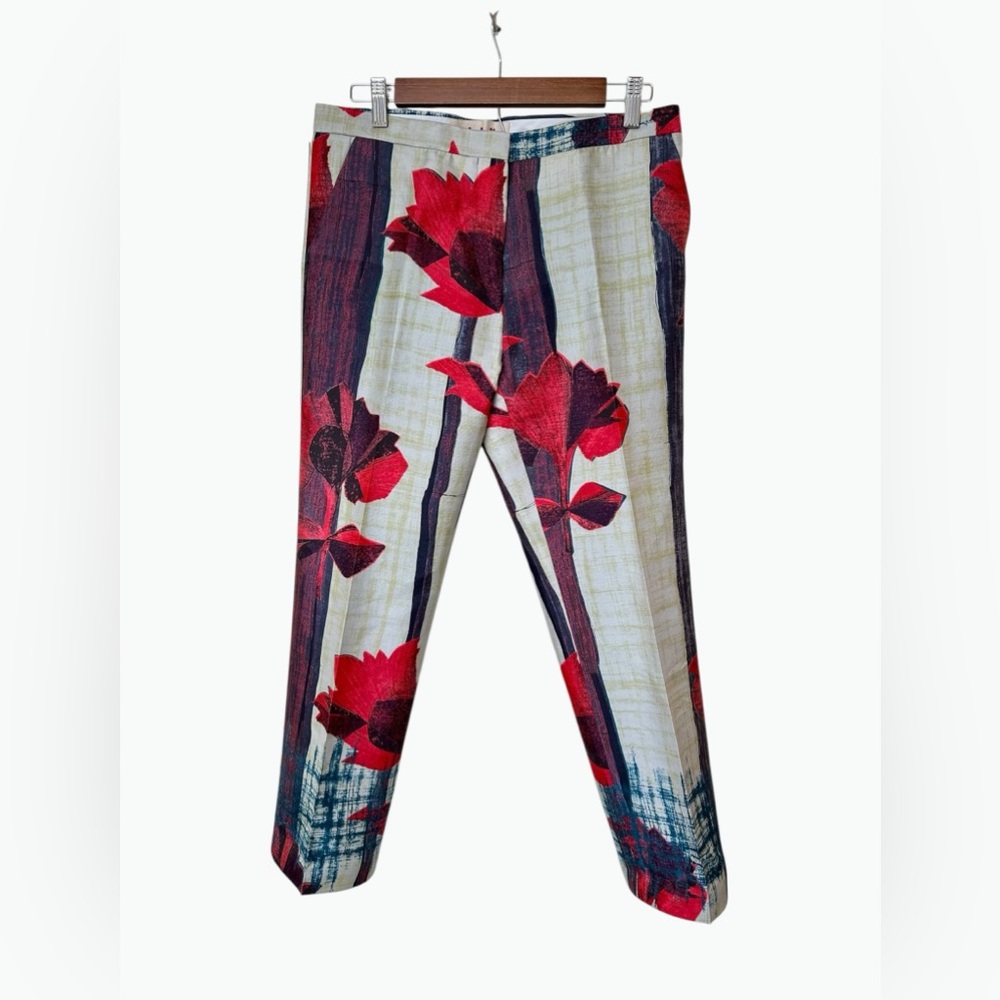 MARNI Archive 2016 Floral Straight Leg Pants - IT 42